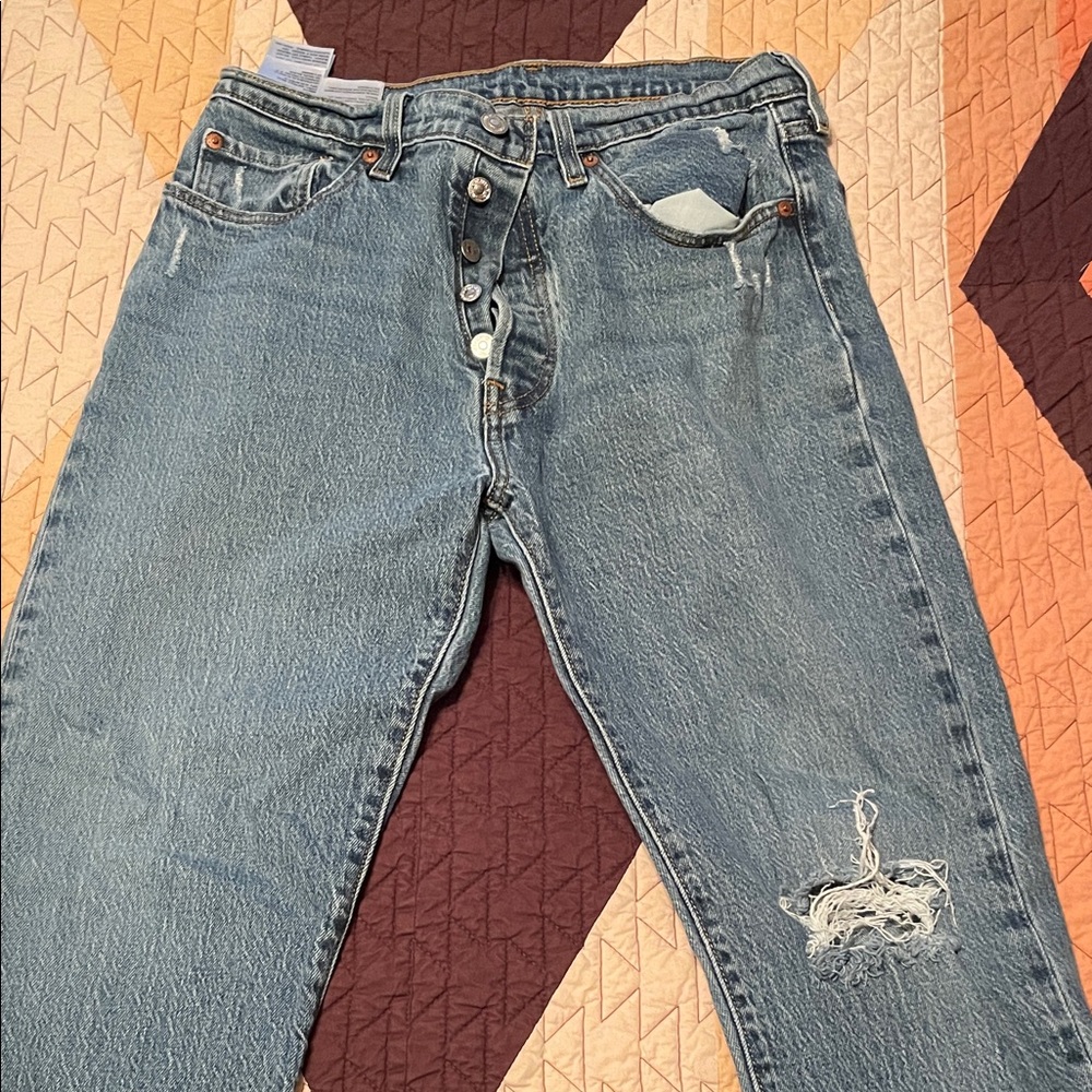 Levi’s straight leg jeans